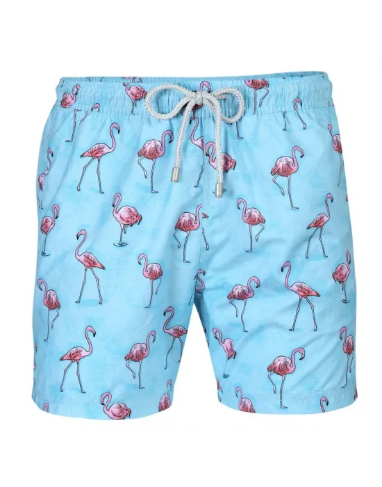 JOHN FRANK ERKEK ŞORT MAYO JFSS21SW03-FLAMINGO