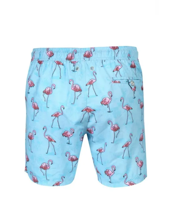 JOHN FRANK ERKEK ŞORT MAYO JFSS21SW03-FLAMINGO