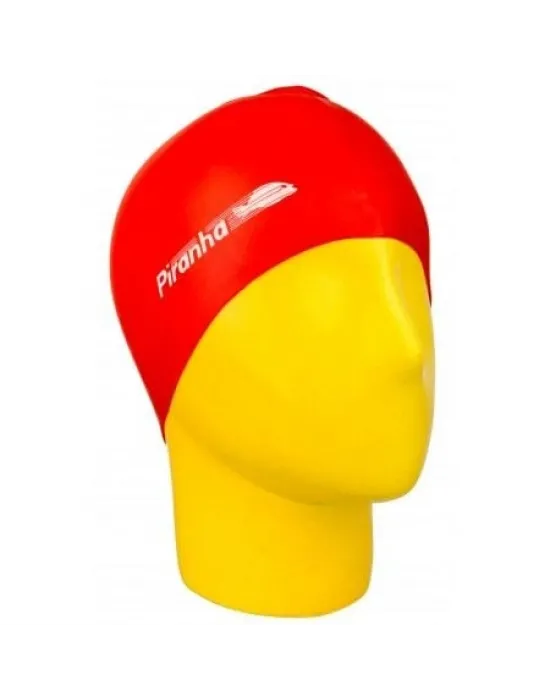 Piranha Silikon Yüzücü Bonesi Havuz Deniz Yüzücü Bone