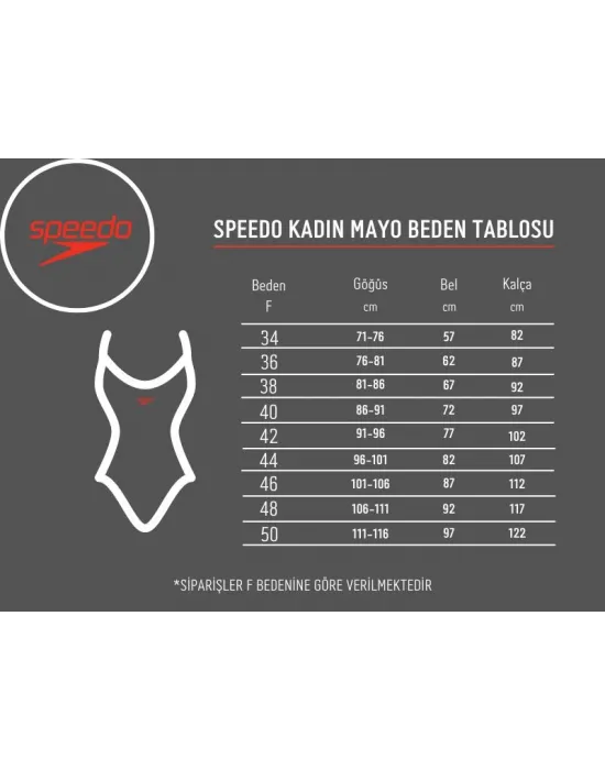 SPEEDO ECO ENDURANCE PLUS KADIN YÜZÜCÜ MAYOSU 8-1284215174