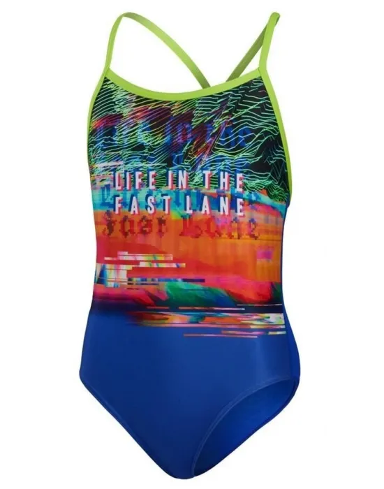 SPEEDO ECO ENDURANCE PLUS KIZ ÇOCUK YÜZÜCÜ MAYOSU 8-12846G640