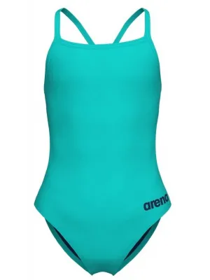 ARENA SOLID KIZ ÇOCUK YÜZÜCÜ MAYOSU 004765870