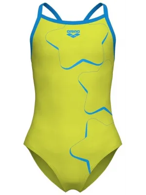 ARENA STAR GRAPHIC KIZ ÇOCUK YÜZÜCÜ MAYOSU 008369608