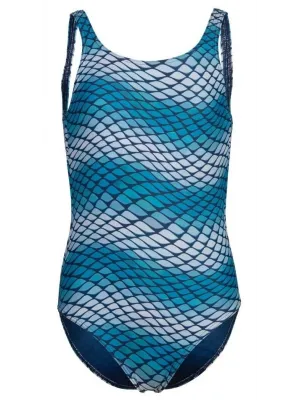 ARENA WATER PRINT KIZ ÇOCUK YÜZÜCÜ MAYOSU 007319801