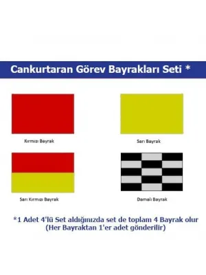 Cankurtaran Görev Bayrakları Seti