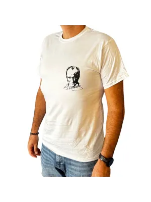 Mustafa Kemal Atatürk ve İmza Baskılı T-shirt
