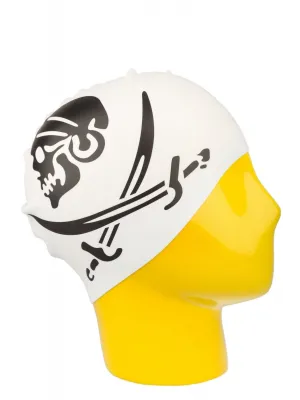 Özel Baskılı Bone Korsan Beyaza Siyah Pirate