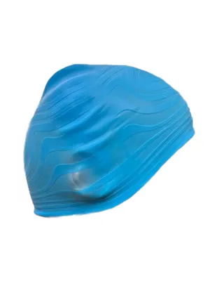 PİRANHA DOKULU KALIN MAVİ SİLİKON BONE