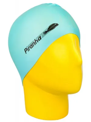 Piranha Silikon Yüzücü Bonesi Havuz Deniz Yüzücü Bone