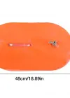 Dry Açık su Yüzme Şamandıra 807 Çift Hava Yastıklı SWIM BUOY 48x29 Cm
