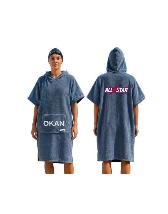 AllStar Spor Okulları Özel Tasarım Baskılı Dry Panço Yeşil