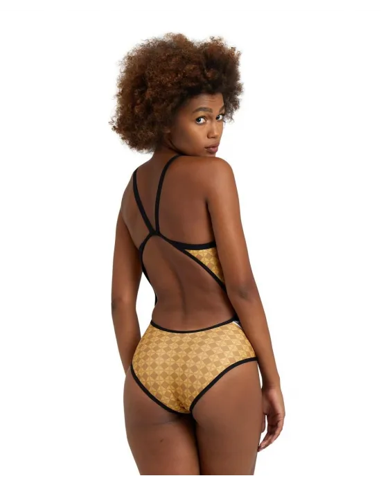 ARENA 50TH GOLD KADIN YÜZÜCÜ MAYOSU 006180305