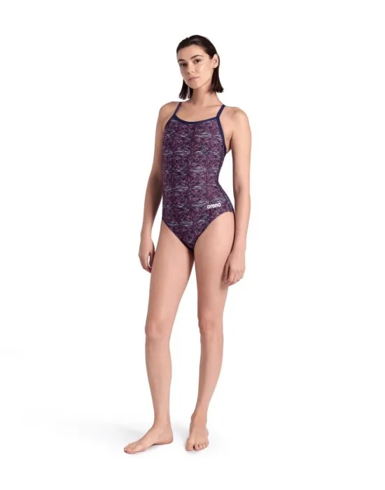 ARENA ABSTRACT TILES KADIN YÜZÜCÜ MAYOSU 007141417