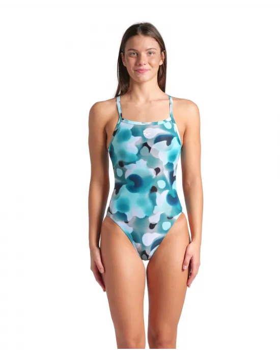 ARENA CAMOUFLAGE KADIN YÜZÜCÜ MAYOSU 009065660