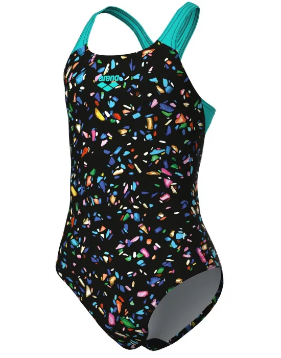 ARENA CONFETTI KIZ ÇOCUK YÜZÜCÜ MAYOSU 009089550