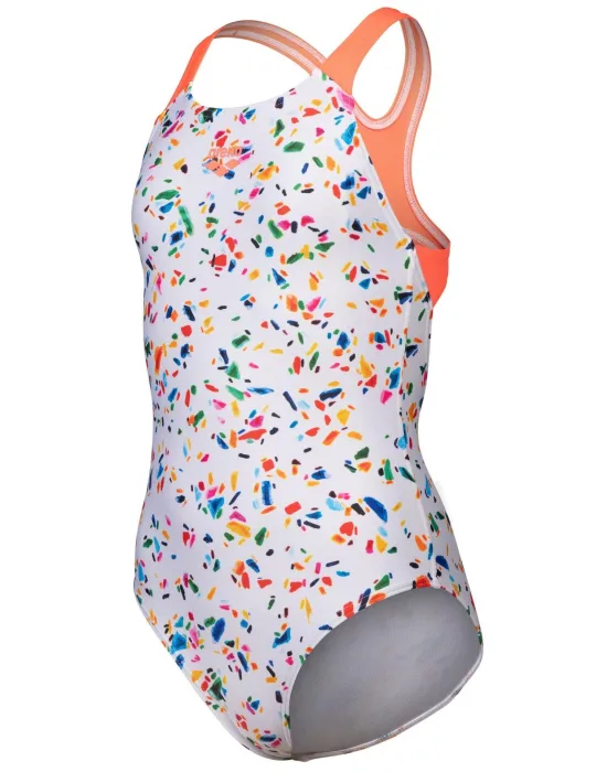 ARENA CONFETTI KIZ ÇOCUK YÜZÜCÜ MAYOSU 009089750