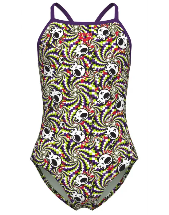 ARENA FUN SKULLS KIZ ÇOCUK YÜZÜCÜ MAYOSU 010284590