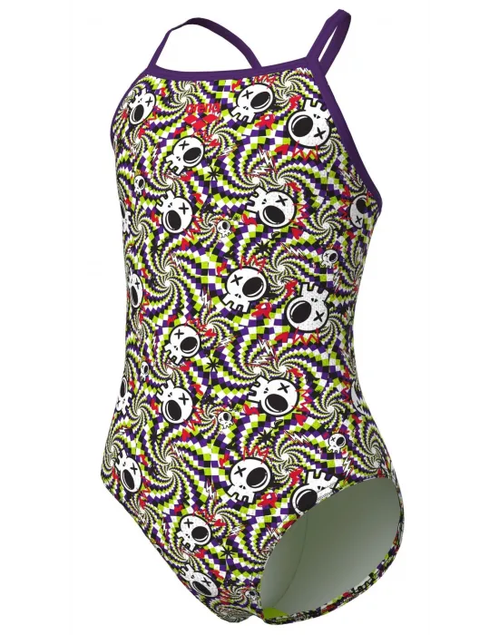 ARENA FUN SKULLS KIZ ÇOCUK YÜZÜCÜ MAYOSU 010284590