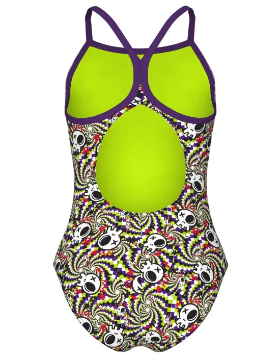 ARENA FUN SKULLS KIZ ÇOCUK YÜZÜCÜ MAYOSU 010284590