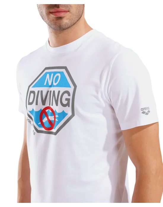 ARENA NO DIVING PRINT ERKEK T-SHIRT 011331100