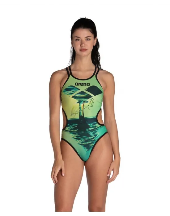 ARENA ONE DOUBLE CROSS BACK KADIN YÜZÜCÜ MAYOSU 006780550