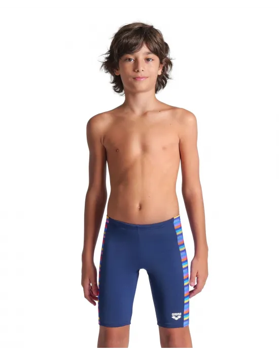 ARENA RACING STRIPE ERKEK ÇOCUK YÜZÜCÜ MAYOSU 009012750