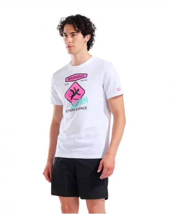 ARENA SLIPPERY SURFACE PRINT ERKEK T-SHIRT 011332100