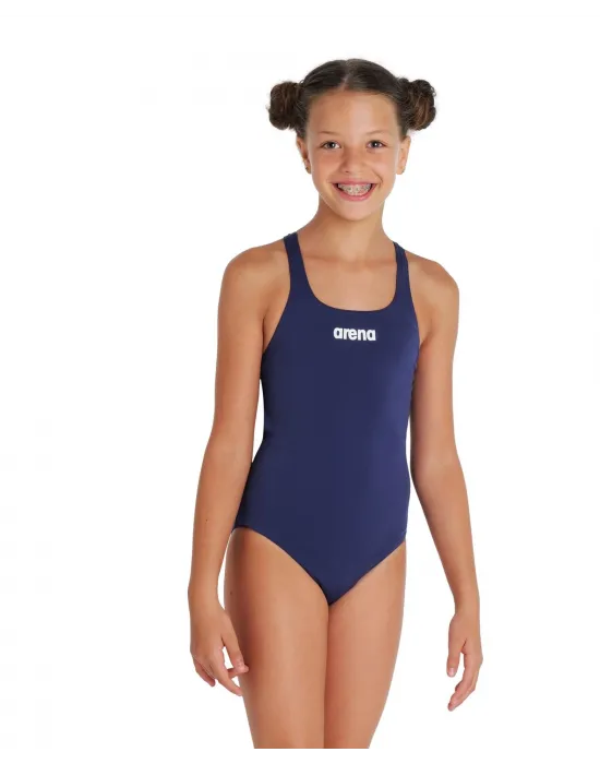 ARENA SOLID KIZ ÇOCUK YÜZÜCÜ MAYOSU 004762750