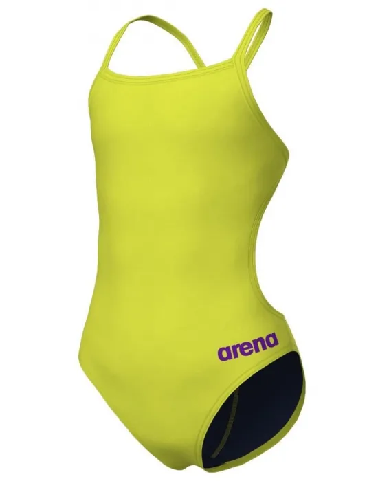 ARENA SOLID KIZ ÇOCUK YÜZÜCÜ MAYOSU 004765650