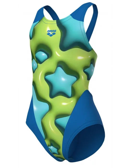 ARENA STAR SHAPED KIZ ÇOCUK YÜZÜCÜ MAYOSU 008169830