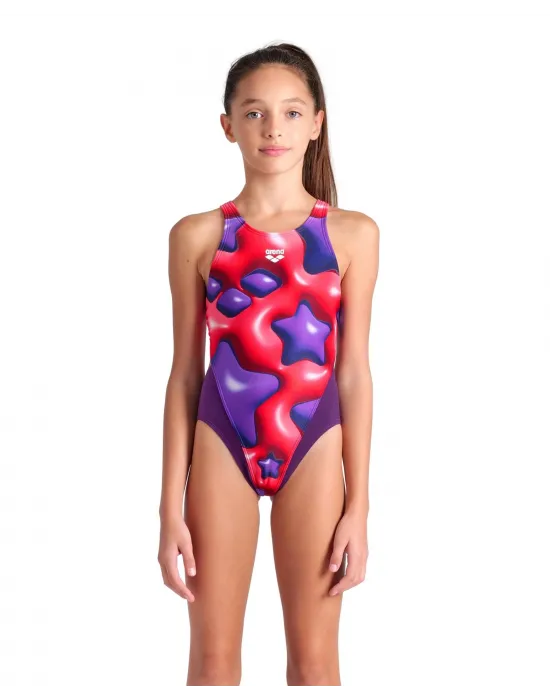 ARENA STAR SHAPED KIZ ÇOCUK YÜZÜCÜ MAYOSU 008169950