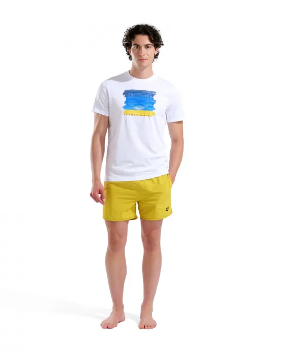 ARENA WATER PRINT ERKEK T-SHIRT 011001100
