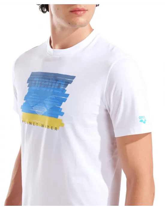 ARENA WATER PRINT ERKEK T-SHIRT 011001100