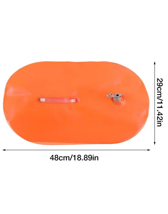 Dry Açık su Yüzme Şamandıra 807 Çift Hava Yastıklı SWIM BUOY 48x29 Cm