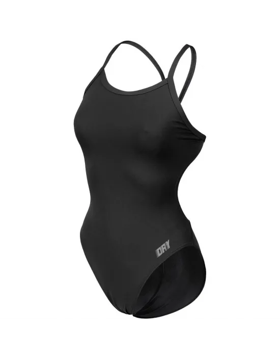 DRY KADIN DÜZ SİYAH ANTRENMAN MAYOSU DRYANT001K YZM