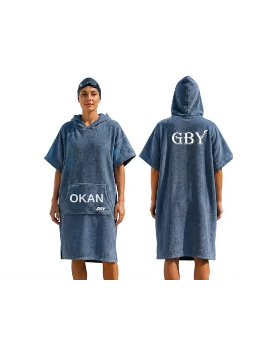 GBY Gölcük Belediye Yüzme Özel Tasarım Baskılı Dry Panço