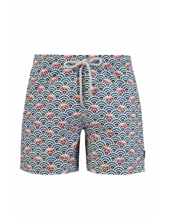 JOHN FRANK ERKEK ŞORT MAYO JFSS20SW24-FLAMIN