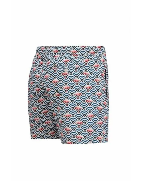 JOHN FRANK ERKEK ŞORT MAYO JFSS20SW24-FLAMIN