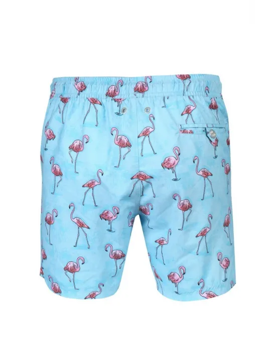 JOHN FRANK ERKEK ŞORT MAYO JFSS21SW03-FLAMINGO