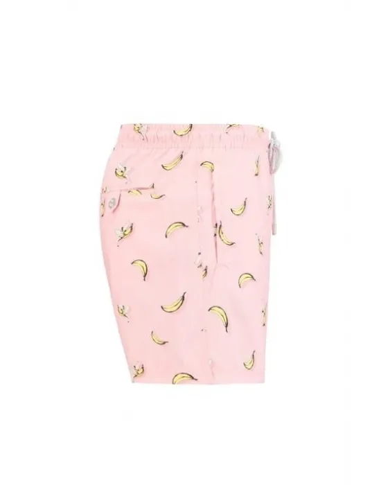 JOHN FRANK ERKEK ŞORT MAYO JFSS21SW54-BANANA PINK