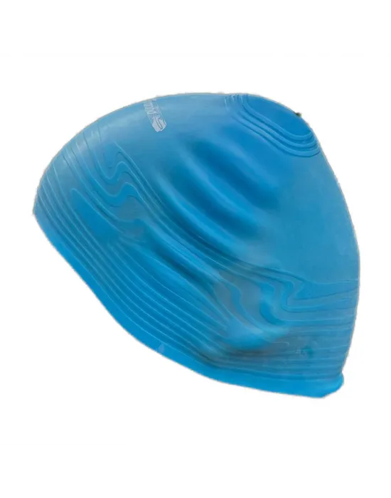 PİRANHA DOKULU KALIN MAVİ SİLİKON BONE