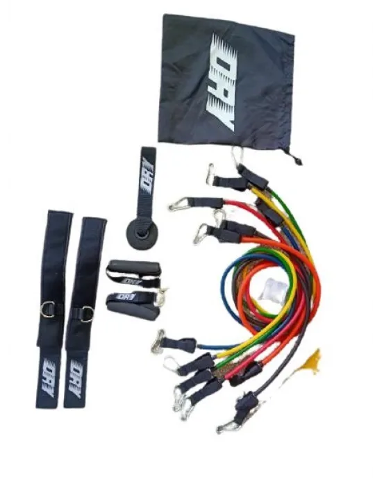 Power Band Silikon 6 Farklı Direnç Lastiği Seti