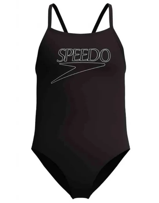 SPEEDO ENDURANCE PLUS LOGO KIZ ÇOCUK YÜZÜCÜ MAYOSU 8-A000207002