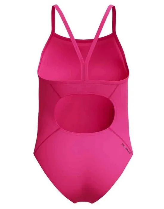 SPEEDO ENDURANCE PLUS LOGO KIZ ÇOCUK YÜZÜCÜ MAYOSU 8-A000207004