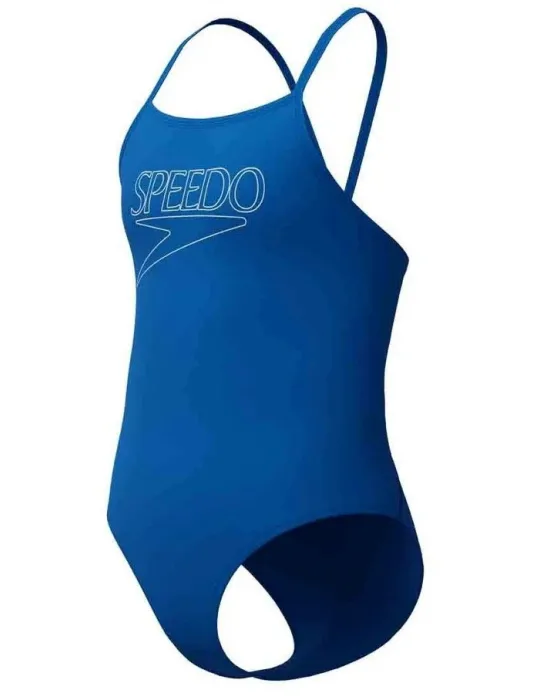 SPEEDO ENDURANCE PLUS LOGO KIZ ÇOCUK YÜZÜCÜ MAYOSU 8-A000207006