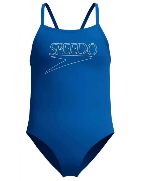 SPEEDO ENDURANCE PLUS LOGO KIZ ÇOCUK YÜZÜCÜ MAYOSU 8-A000207006