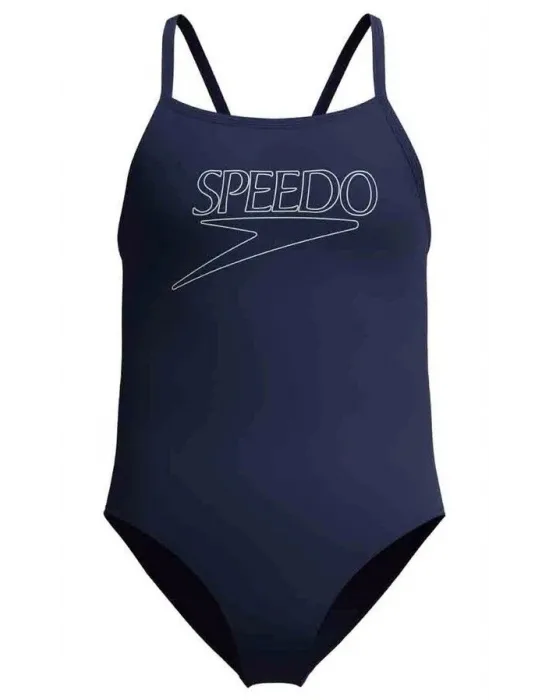 SPEEDO ENDURANCE PLUS LOGO KIZ ÇOCUK YÜZÜCÜ MAYOSU 8-A000207007