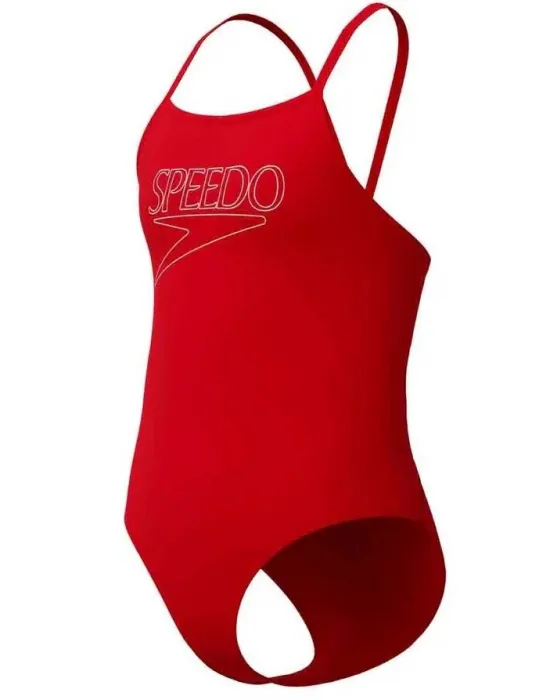 SPEEDO ENDURANCE PLUS LOGO KIZ ÇOCUK YÜZÜCÜ MAYOSU 8-A000207008