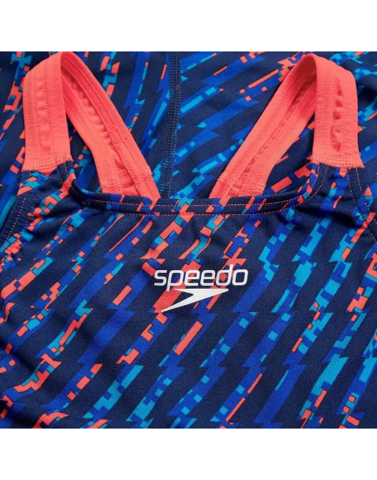 SPEEDO FASTSKIN ENDURANCE PLUS MAX KIZ ÇOCUK YARIŞ MAYOSU 8-15822H689