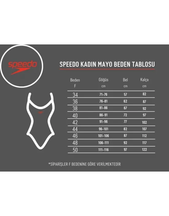 SPEEDO SOLID KADIN YÜZÜCÜ MAYOSU 8-004773002
